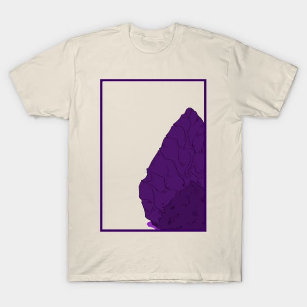 Purple Axe T-Shirt by Archaeology Podcast Network